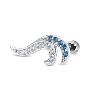 Beautiful Crystal Ear Piercing TIP-2716